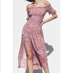 Kimchi Blue Off The Shoulder Smock Dress